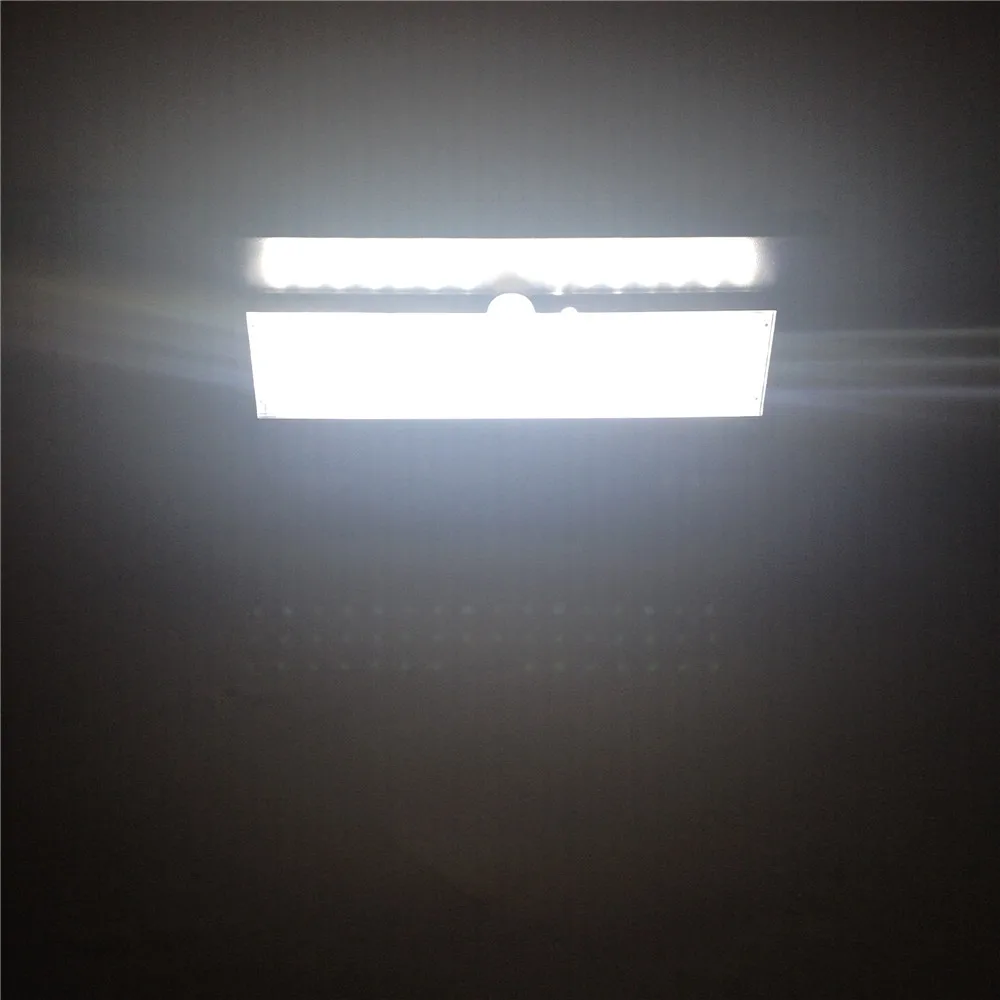 4 режима 800LM водонепроницаемый 46 LED безопасности Солнечный свет PIR датчик движения