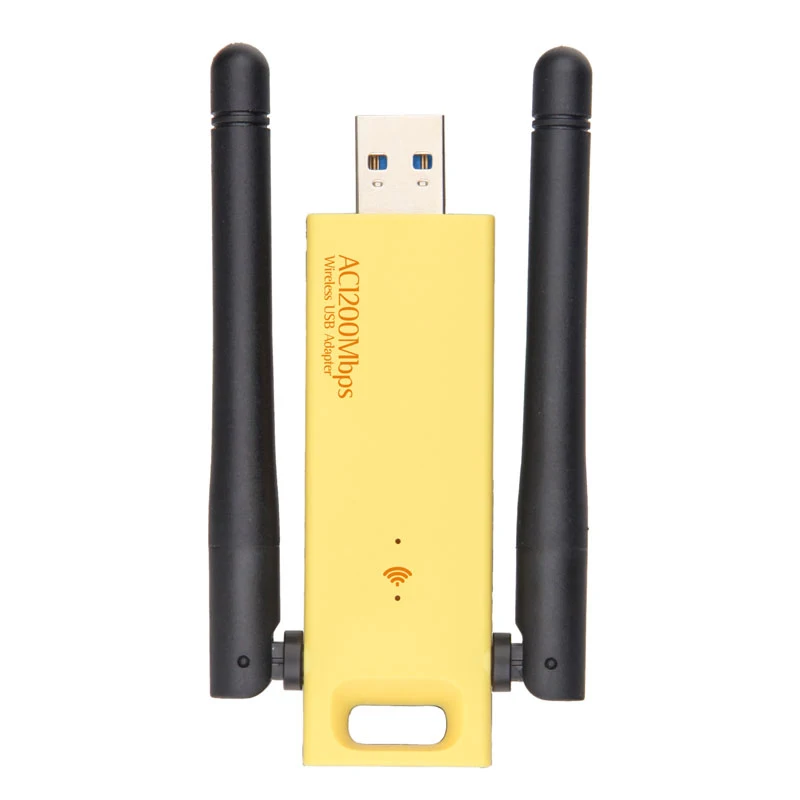 USB Wifi адаптер 1200 Мбит/с Wifi ключ Antena Wi-fi Usb адаптер Wi-fi беспроводная сетевая карта Usb Ethernet адаптер WD4602AC - Цвет: YY4602AC-2