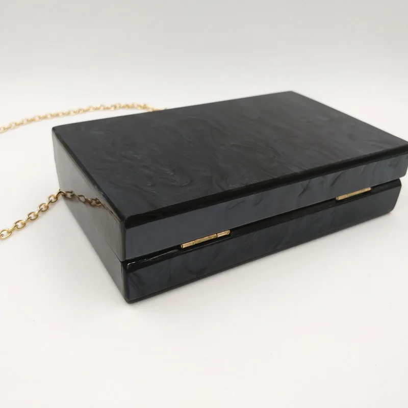 Новая женская сумка кошелек брендовая модная однотонная мраморная черная