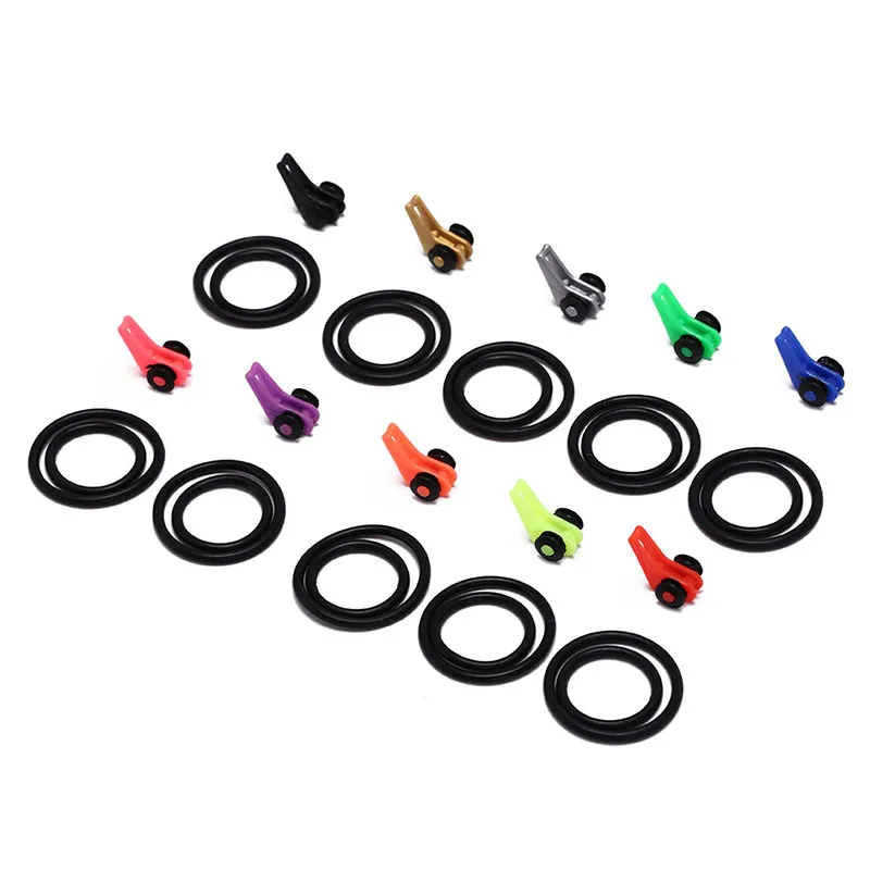 10 шт. рыболовные снасти приманка ложка крючок держатель зажим пластиковый снасть