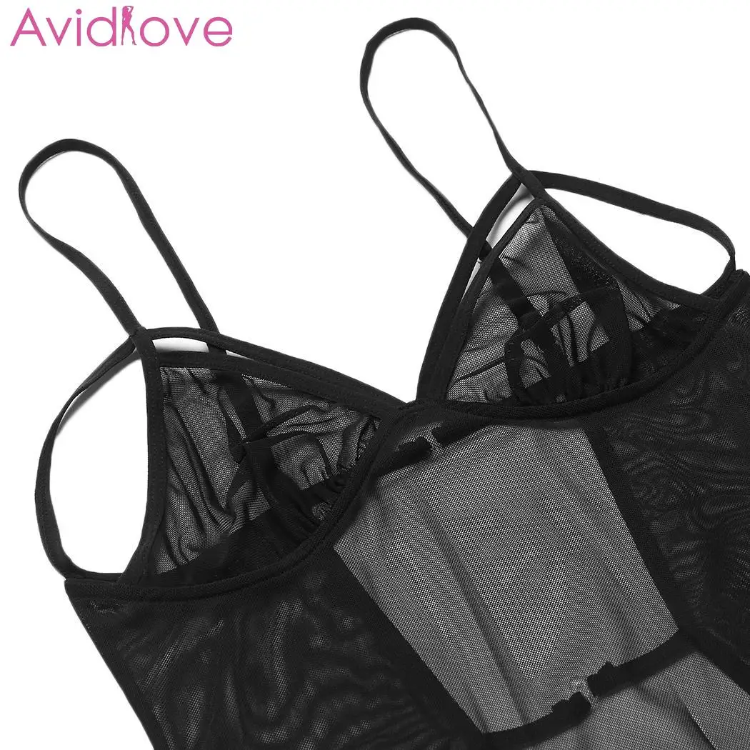 Avidlove женские сексуальные костюмы Эротический бюстгальтер пижамы кружева