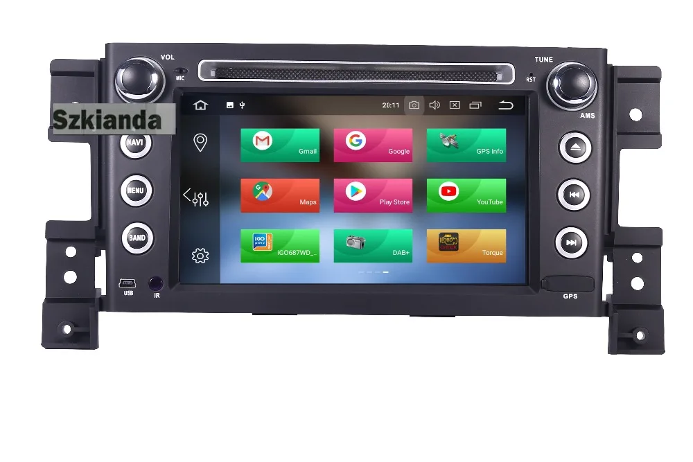 2 din android 8,0 автомобильный dvd-плеер для Suzuki grand vitara мультимедийный автомобильный Радио Стерео gps с камерой рулевого колеса DVR карта