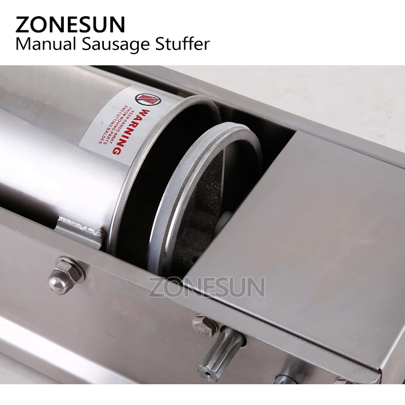 Ручной колбасный шприц горизонтального типа из нержавеющей стали|sausage filler|sausage