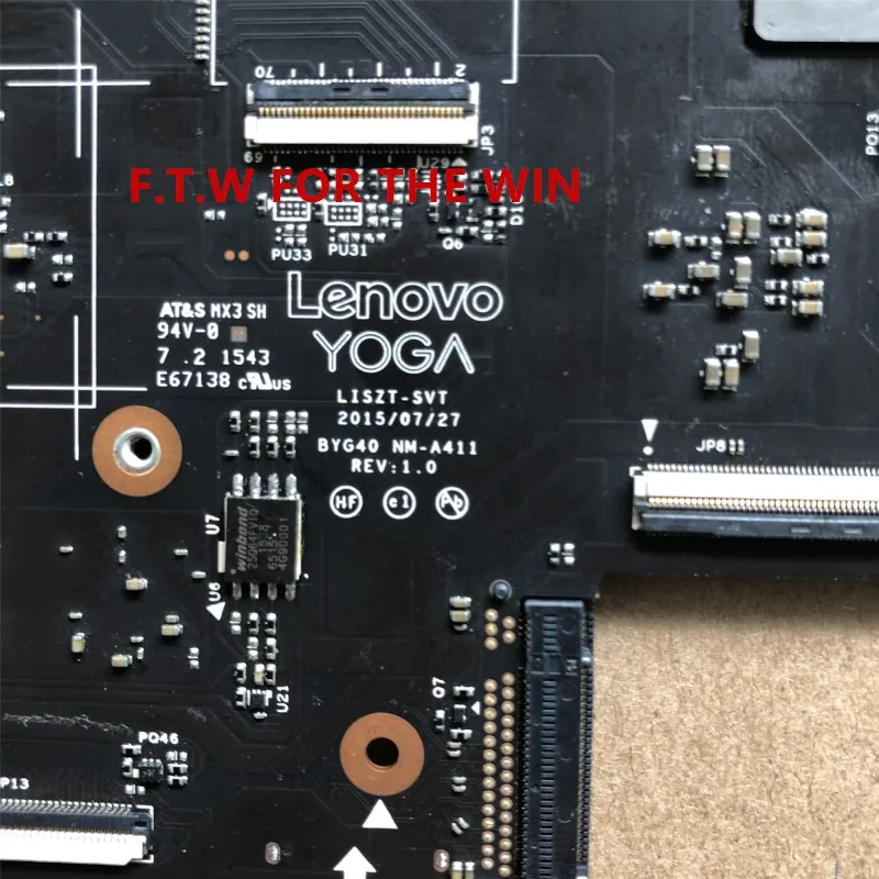 Preise F.T.W FÜR DIE WIN MB 5B20K48484 Para Lenovo YOGA 900-13isk I7-6500U RAM 16GB NM-A411 Laptop Motherboard 100% Probado