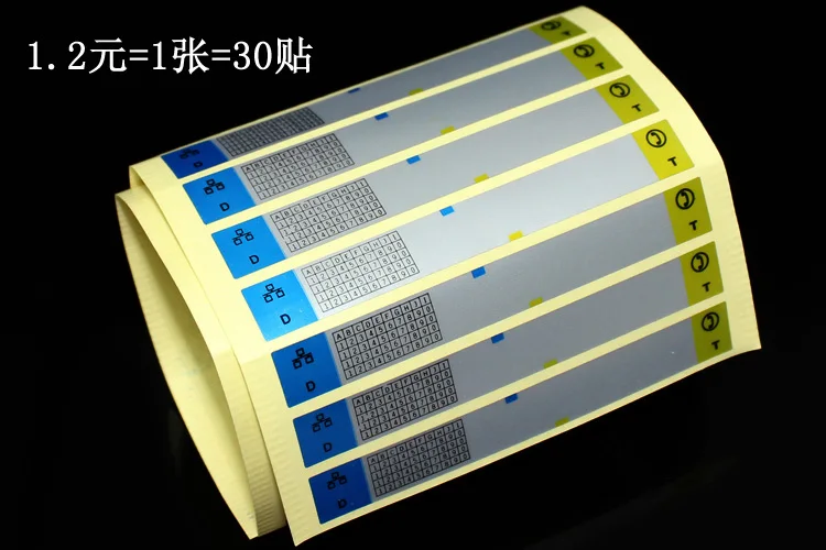 Бесплатная доставка стикер для кабеля/маркировочная этикетка кабеля