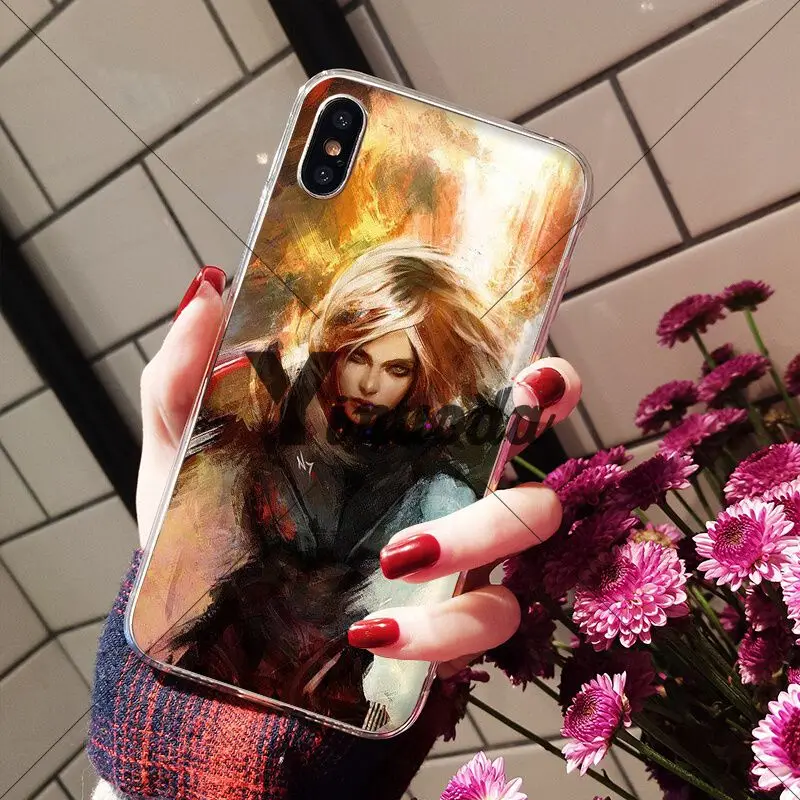 Yinuoda N7 Mass Effect Custom Photo мягкий чехол для телефона iPhone X XS MAX 6 6S 7 7plus 8 8Plus 5 5S XR | Мобильные