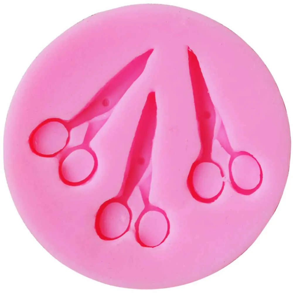 Ножницы из эпоксидной и уф смолы силиконовые формы винтажные очаровательные