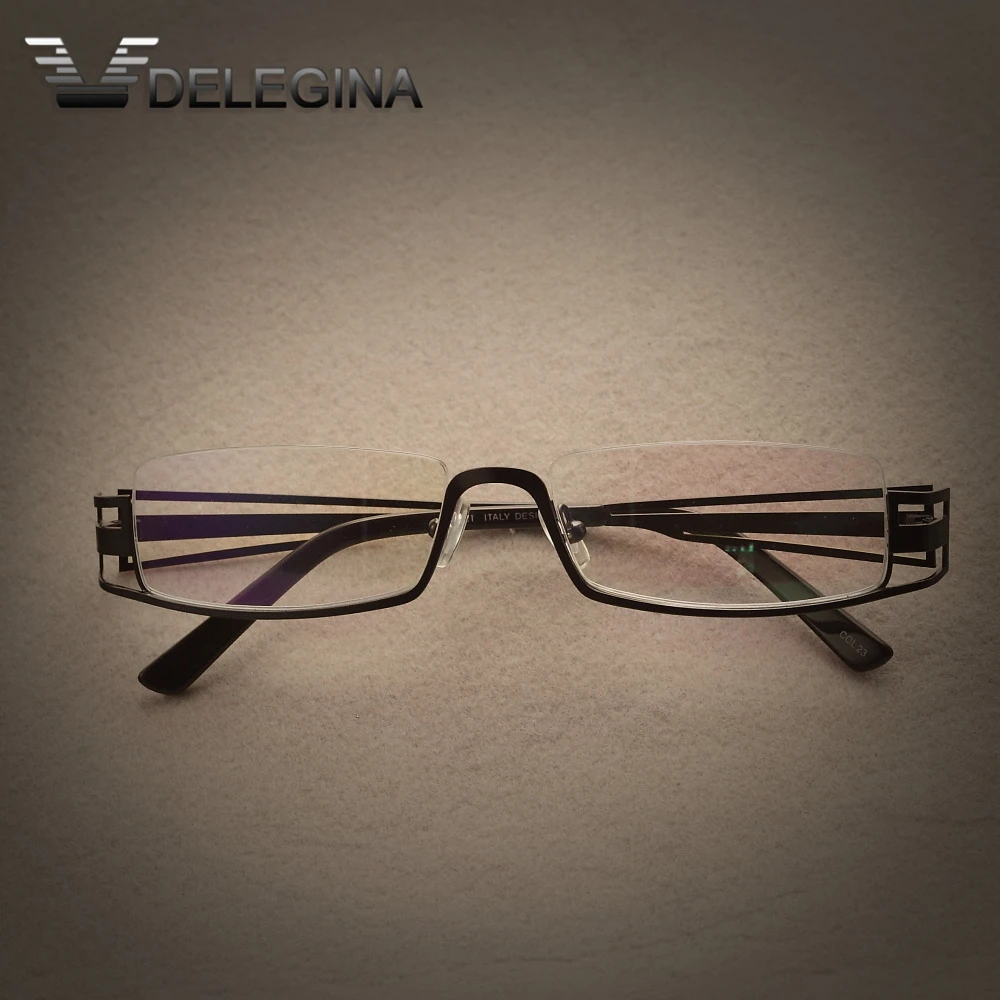 Половина оправы оправа для очков при близорукости Винтаж оптические по рецепту