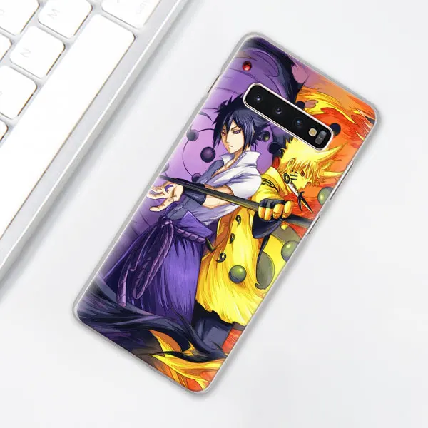 007 Ботинки в стиле аниме «Naruto Akatsuki чехол для телефона для samsung Galaxy S10e S10 плюс S7 S8 S9 Plus, Note 8, 9, 10, плюс S10 5G M20 M30 жесткий чехол Coque - Цвет: 007