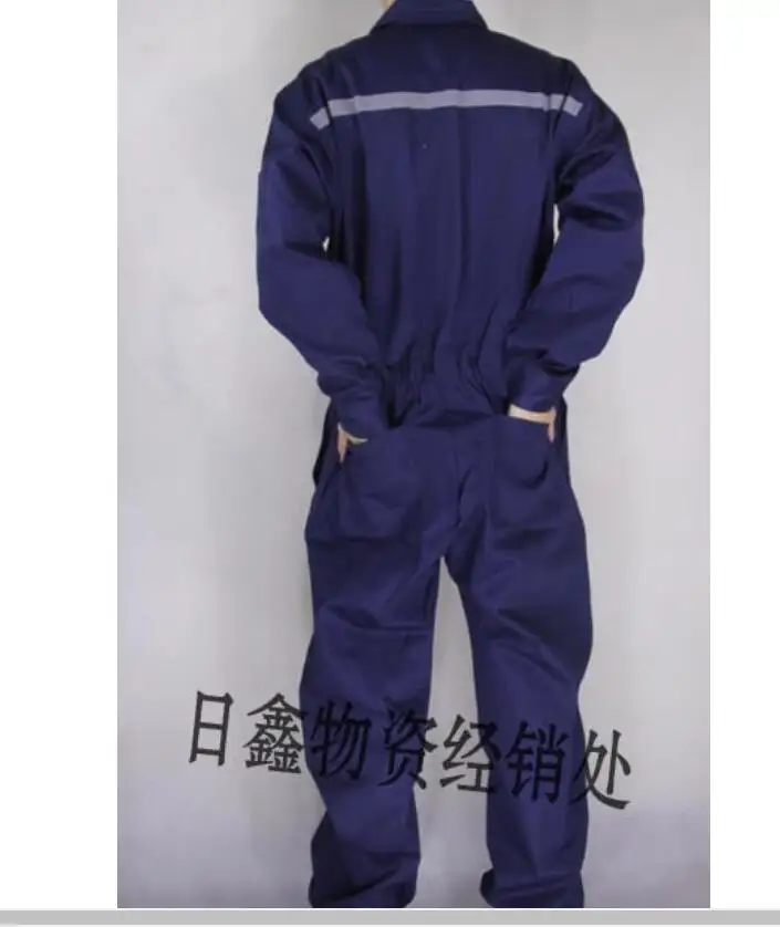 M-4XL, мужской цельный комбинезон из полиэстера и хлопка, защитный зимний комбинезон для механики электрика, рабочая фабричная одежда