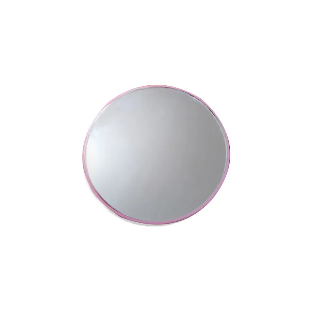 Mini Pocket Mirror Convenience Portable 10X Pagnifying Glass With 2 Suction Cups Round Cosmetic Silver Makeup Facial Details | Красота и