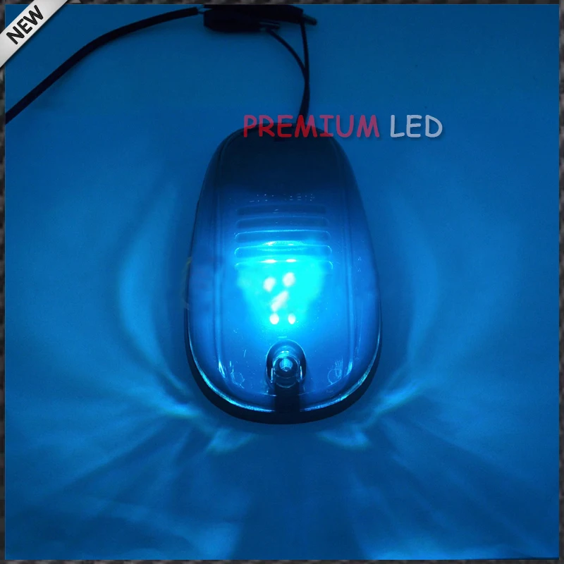 5 шт. Янтарный/красный/синий/голубой/белый Светодиодный Маркер для крыши кабины