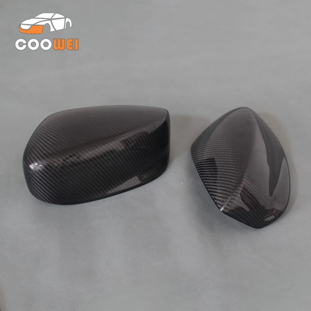

Replacement style carbon fiber mirror cover rear view mirror cap For Honda 9th Accord without lights