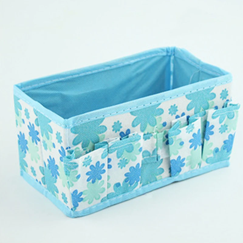 1 шт. Складной Нетканые ящик для хранения составляют косметический столе