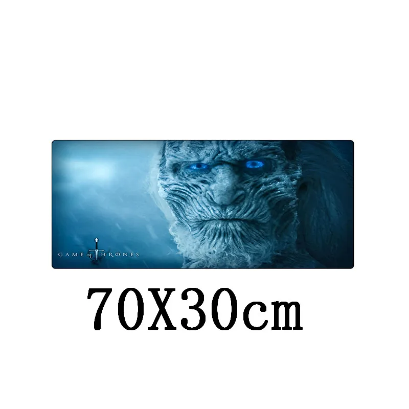 FFFAS 70x30 см большой геймерский игровой коврик для мыши Большая Игра престолов лед и огонь песня Декор коврик для мыши стол ноутбук подушка для ноутбука - Цвет: Model H