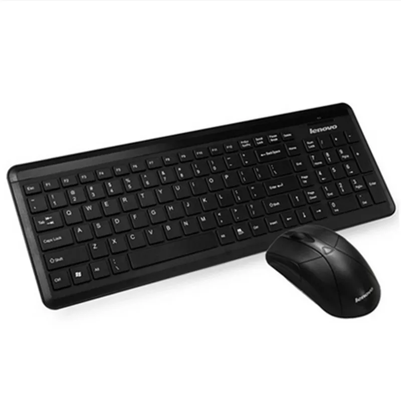 Бесплатная доставка Lenovo оригинальный беспроводной клавиатуры и мыши km4902 ультра
