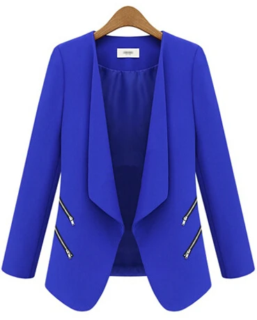 New Hot Fashion Autumn Winter women clothing ladies casual Slim Zipper leisure small suit jacket | Женская одежда