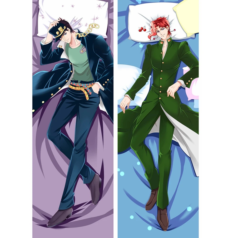 Аниме JK jjba приключения Джоджо Куджо Джотаро Kakyoin Нориаки мужской Dakimakura тела