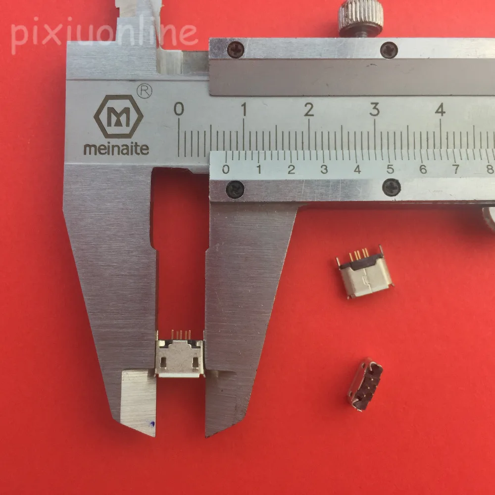 Гнездовой разъем Micro USB 5pin G24Y с прямым подключением для зарядки мобильных