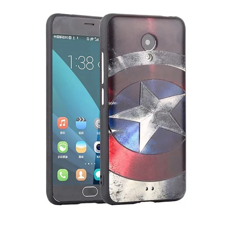 Gonorack 3D рельеф Скульптура Мягкие TPU чехол для Meizu M3 M3s мини M6s M5s M5 M6 Note Примечание