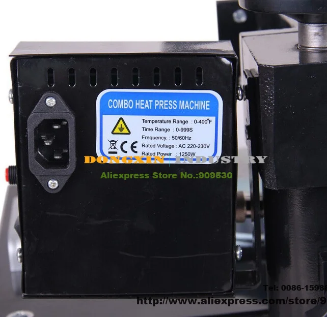 printing press plastic garlic Digital Sublimation Mug Printer combo 2 in 1 DX-092 for mug change color sublimation | Инструменты