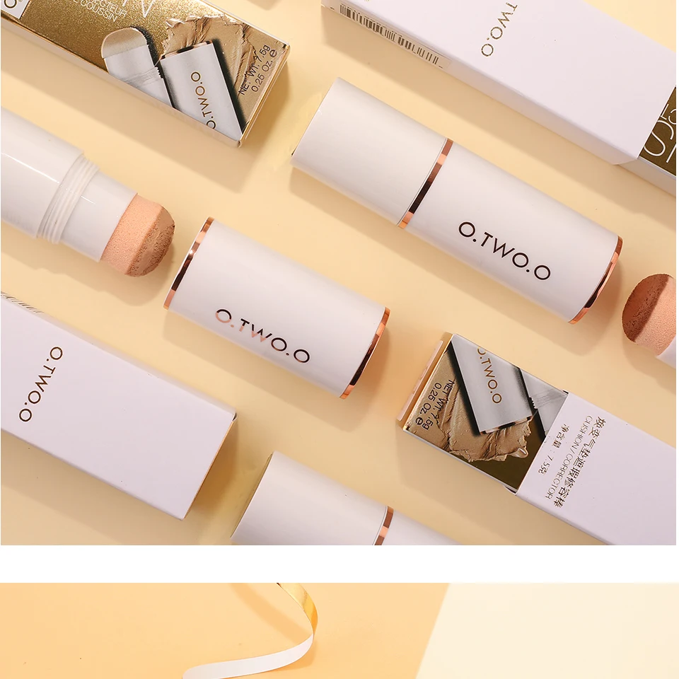 O. TWO. O Air Cushion консилер Стик полное покрытие контур лицо стойкий макияж основа скрывает поры бронзатор косметика