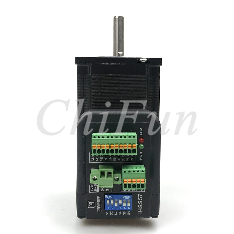 JMC iHSS57-36-20 21 мм Длина оси NEMA23 2.0Nm 36V DC интегрированный шаговый серводвигатель |