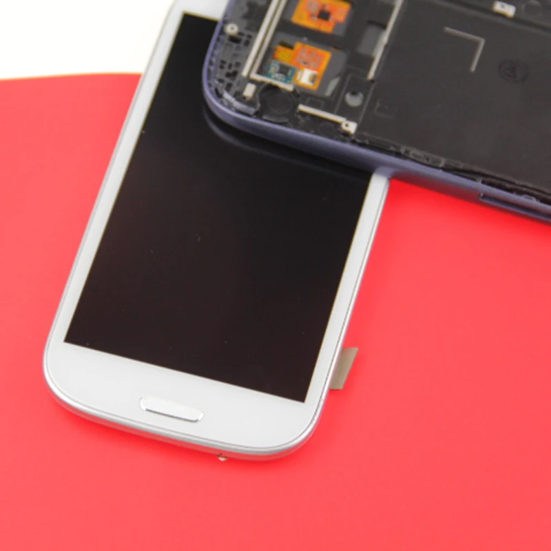 Для Samsung Galaxy S III S3 I9300 ЖК-дисплей сенсорный экран для телефона дигитайзер в сборе