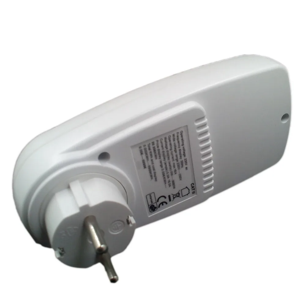 ЕС вилка цифровой анализатор тока монитор тестер электронный ваттметр мощность