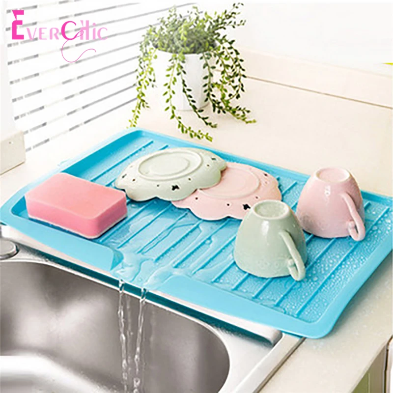 Пластиковая большая сушилка для посуды овощей и фруктов держатель мытья