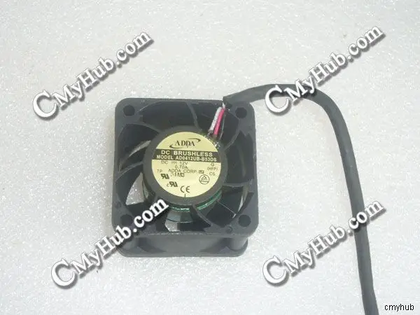Натуральная Для ADDA AD0412UB B53DS G DC12V 0.70A 3pin 3 провода 4028 40X40X28 мм охлаждающий