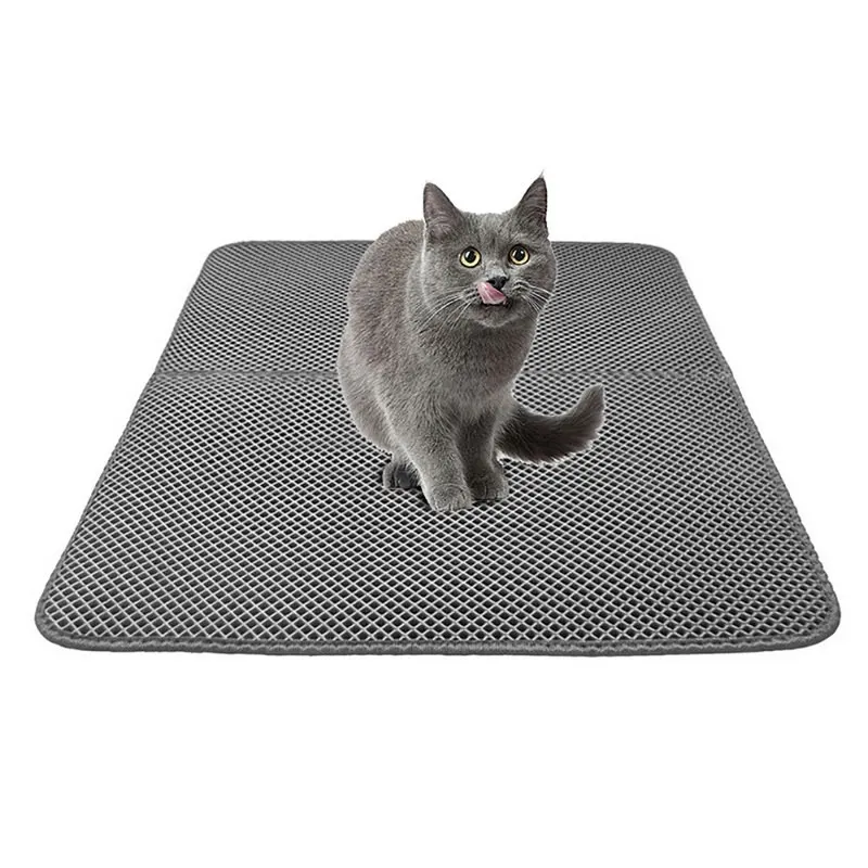 Коврик для кошачьего туалета EVA двухслойный коврик с водонепроницаемым дном