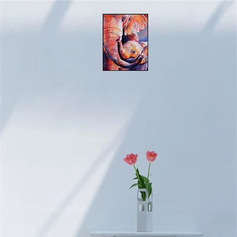 Полная Алмазная вышивка FineTime крестиком рисунок слона мозаика Искусственная елка