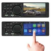 1set 12v universal dual usb 4inch hd car radio bluetooth 4 0 reverse image multimedia mp5 player car aux fm stereo music player