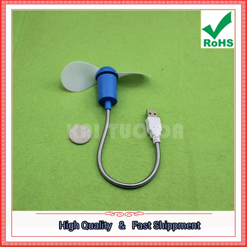 USB мини вентилятор Змеиный Электрический портативный ноутбук ПК Мобильный супер