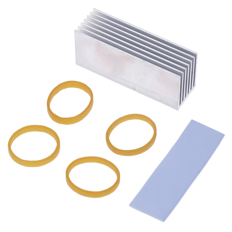 Алюминиевый радиатор M.2 NVMe для SSD охлаждающий теплоотвод твердотельный жесткий