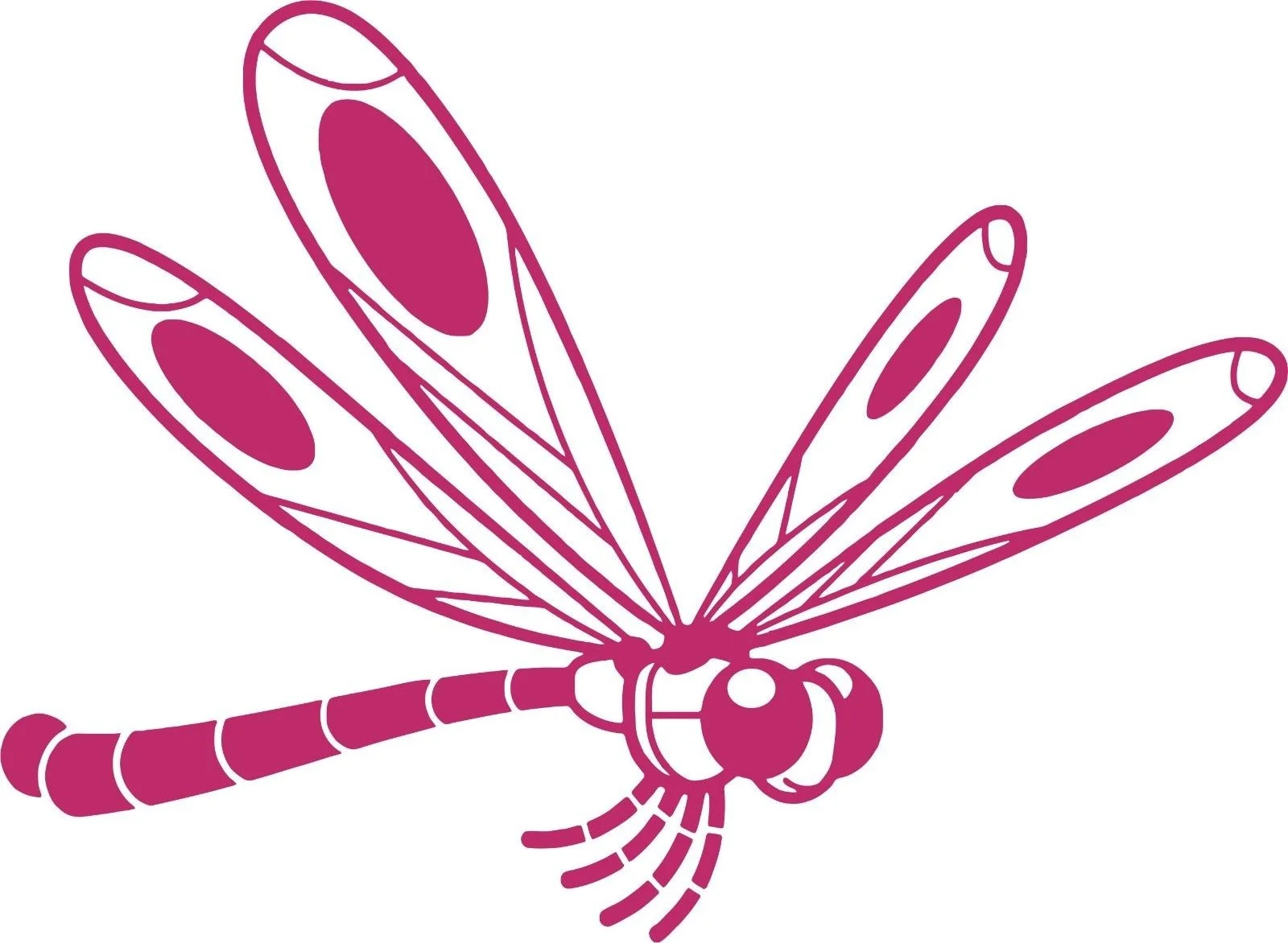 Виниловая переводная наклейка для ноутбука с изображением крыльев насекомых