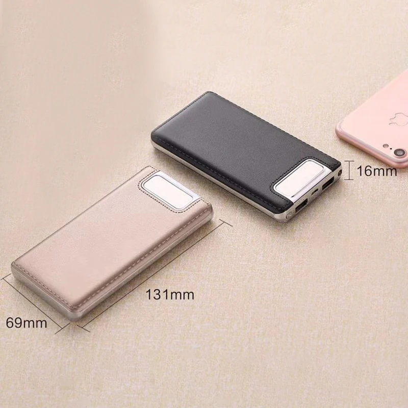 Power Bank 20000mAh dual USB LCD External Battery Poverbank Portable Mobile Phone Charger For iPhone X 2018 Flogy 3c store New | Мобильные