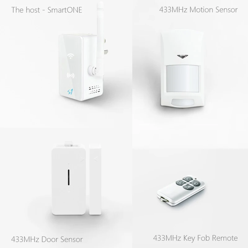 Broadlink s1c smartone Беспроводной сигнализации и безопасности комплект Детектор Сенсор