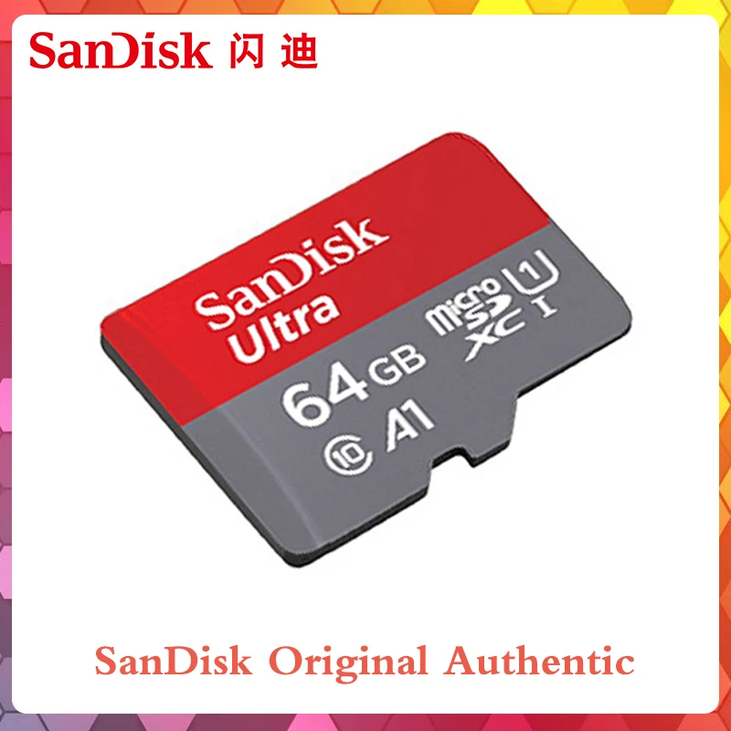 SanDisk MicroSD карты памяти на 16 ГБ 32 64 Гб 128 256 400 карта C10 U1 A1 флеш-карта Micro SD для телефона