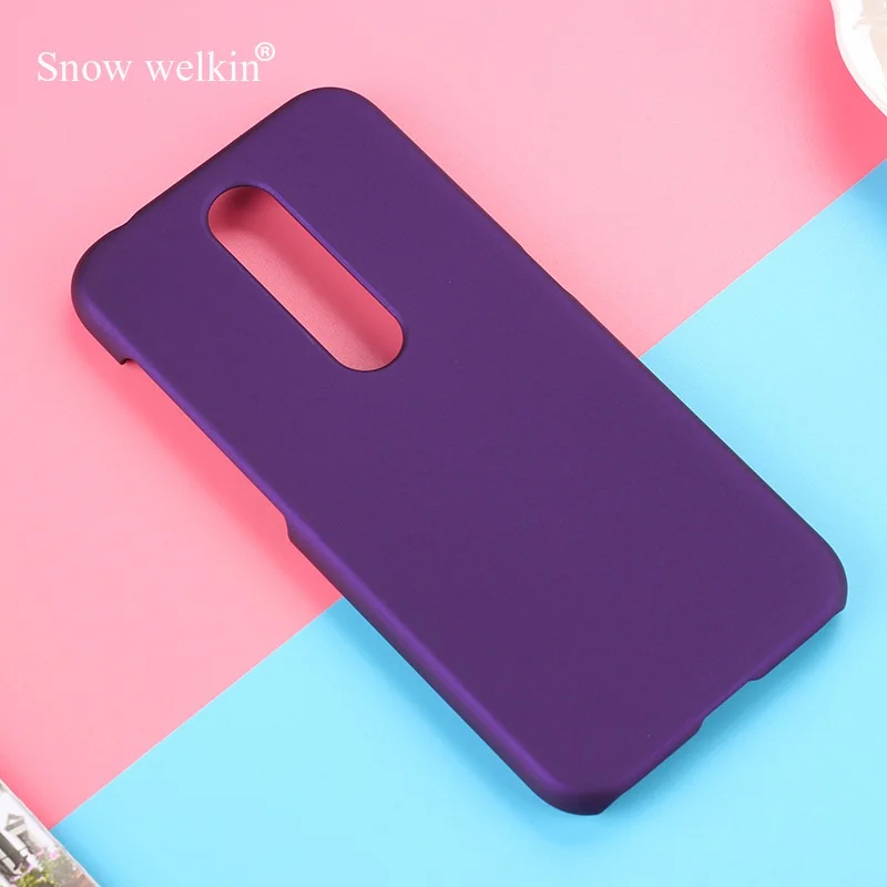 Purple Матовый Жесткий пластик чехол для задней крышки для Nokia 3 5 6 8 2,1 3,1 3,2 5,1 6,1 7,1 8,1 7 Plus 2018X5X6X7X71 4,2 2,2 6,2 7,2 9 - Цвет: Purple