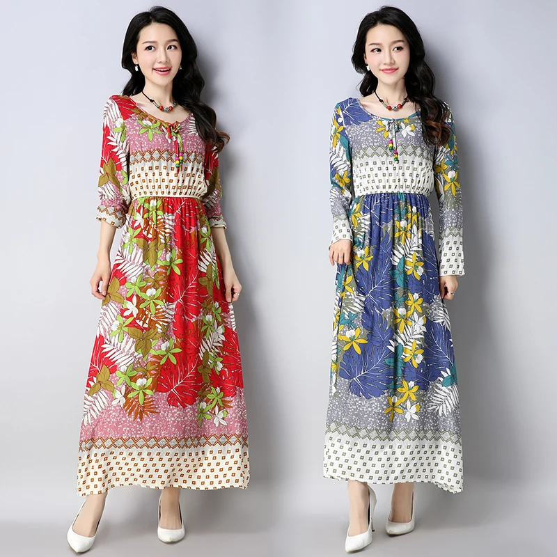 Женская мода китайский стиль льняные и хлопковые с длинными рукавами свитер