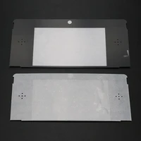 1pcs replacement plastic top front lcd screen frame lens cover for nintendo for 3ds