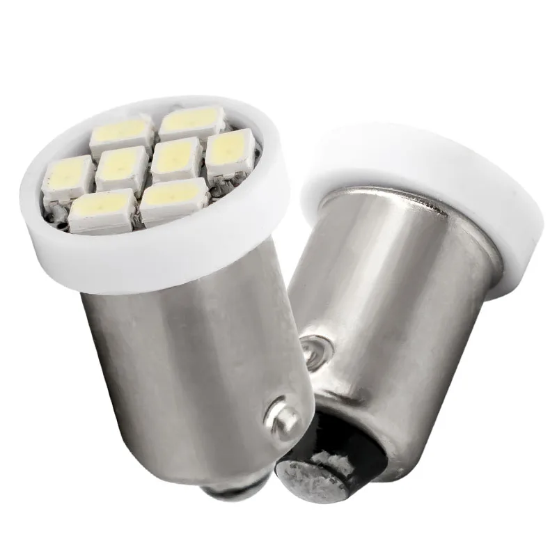 T11 BA9S 1895 T4W 363 8 светодиодов 3528 SMD автомобильный боковой клиновидный свет 1210