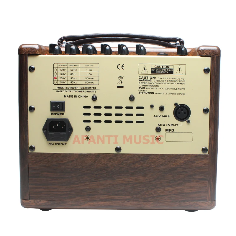 Музыкальный усилитель для акустической гитары Afanti (AMP 125)|acoustic guitar amplifier|guitar