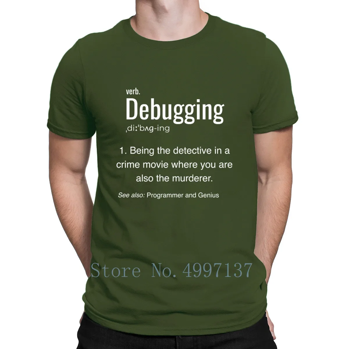 Debugging Definition Programmer Coder Developer футболка с буквенным принтом размер S-3xl летняя