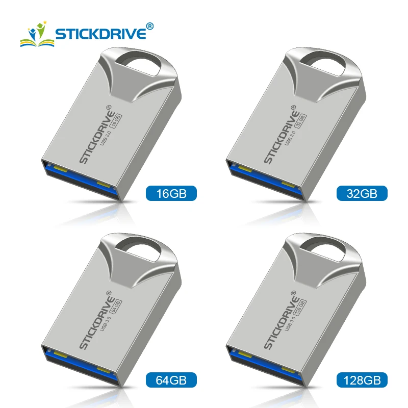 Модный супер мини металлический usb флеш-накопитель 4 ГБ 8 ГБ 16 ГБ флеш-накопитель 32 Гб 64 Гб 128 ГБ флеш-накопитель usb 3,0 флеш-накопитель usb