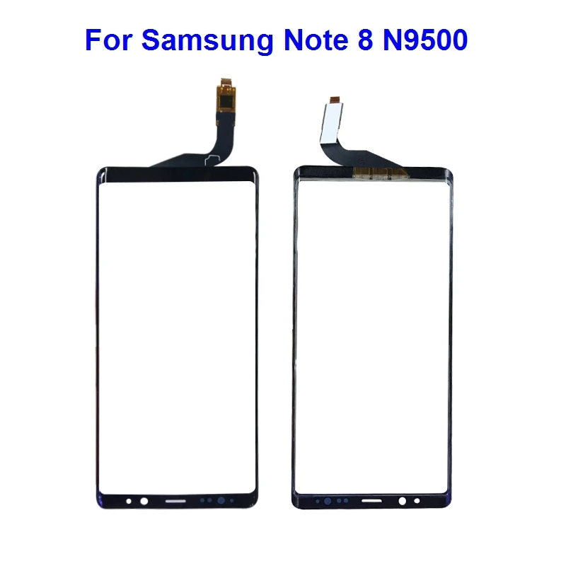 Замена экрана дигитайзер Передняя стеклянная линза для samsung Galaxy Note 8 N950 N9500 N950F lcd