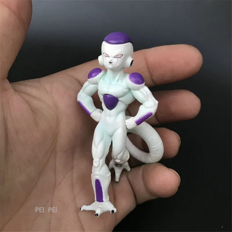 Аниме Dragon Ball Vegeta Frieza сын пикколо Гохан Android 17 Krillin из ПВХ фигурка Коллекционная модель игрушки OPP Q780 - Цвет: Белый