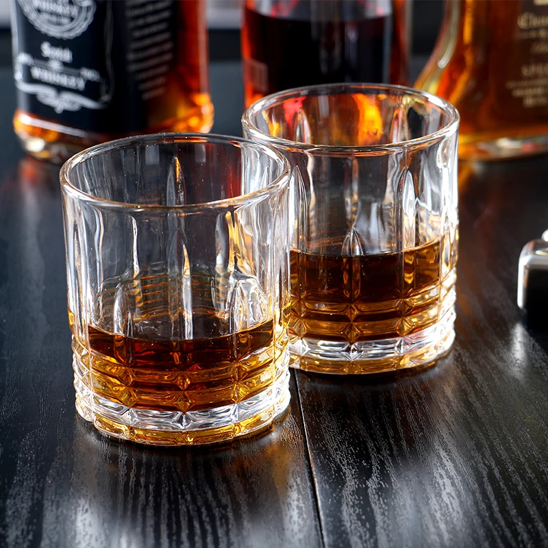 Набор из 2 старых модных очков для виски бессвинцовый стакан ликер с подарком